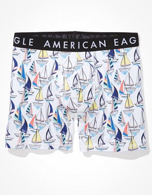 Трусы-боксеры AEO Sailboats Classic для мужчин — American Eagle — фото 3