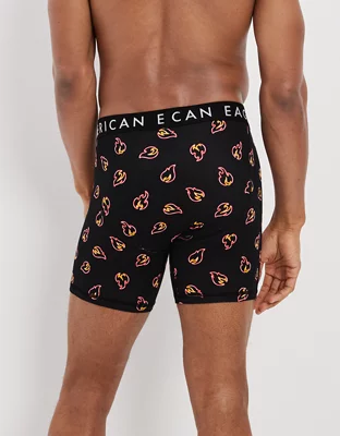AEO Neon Flames 6" Classic Boxer Brief