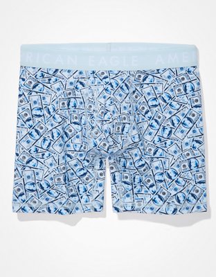 AEO Dollar Bills 6" Classic Boxer Brief