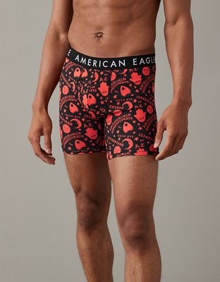 Buy American Eagle Men Red Strawberries 6 Inches Flex Boxer Brief