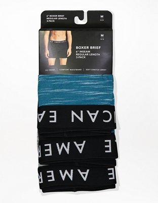 AEO 6" Classic Boxer Brief 3-Pack