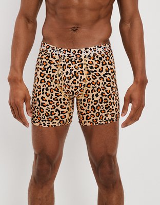 MEN'S COTTON PRINTED BOXER BRIEFS