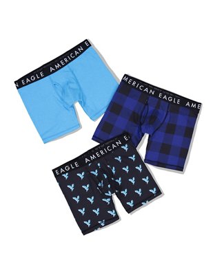 Paquete variado de briefs bóxer clásicos de 6" AEO