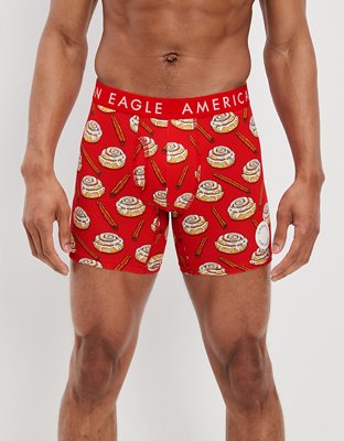 American Eagle AE 1-Pack Men's Scratch & Sniff Boxer Briefs Size Medium AEO  Boxer Brief Underwear