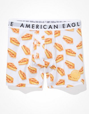 Трусы-боксеры AEO Apple Classic для мужчин — American Eagle — фото 3
