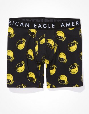 Трусы-боксеры AEO Smiley Classic для мужчин — American Eagle — фото 3