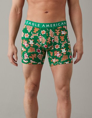 AEO Snowman Dog 6 Flex Boxer Brief