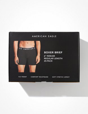 AEO 6" Classic Boxer Brief 20-Pack