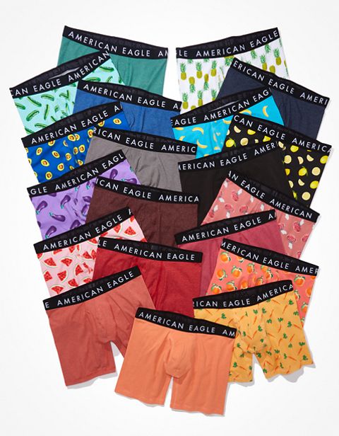 Трусы-боксеры AEO Classic для мужчин, 20 шт. — American Eagle