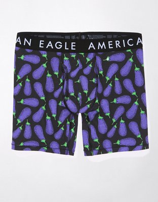 American Eagle Underwear Mens 1 Ultra Soft Boxer Eggplant S M L XL XXL XXXL  New