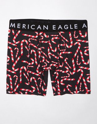 Трусы-боксеры AEO Peppermint Classic для мужчин — American Eagle — фото 3