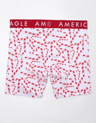 AEO Peppermint Scratch + Sniff 6" Classic Boxer Brief