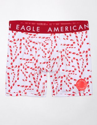 AEO Peppermint Scratch + Sniff 6" Classic Boxer Brief