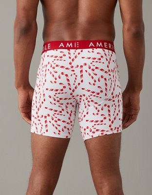 AEO Peppermint Scratch + Sniff 6" Classic Boxer Brief