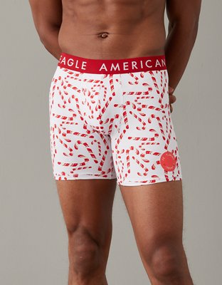 AEO Candy Canes 6 Flex Boxer Brief