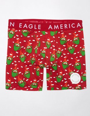 AEO Hot Cocoa Scratch + Sniff 6" Classic Boxer Brief