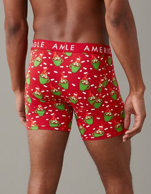 AEO Hot Cocoa Scratch + Sniff 6" Classic Boxer Brief