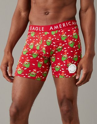 Men's Movie Popcorn Boxer Briefs Modal Underwear Fun Gitch Groom