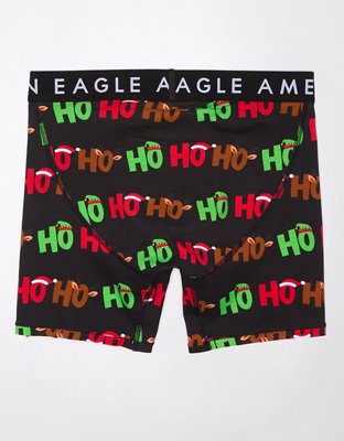 AEO Ho Ho Ho 6" Classic Boxer Brief