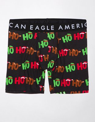 AEO Ho Ho Ho 6" Classic Boxer Brief