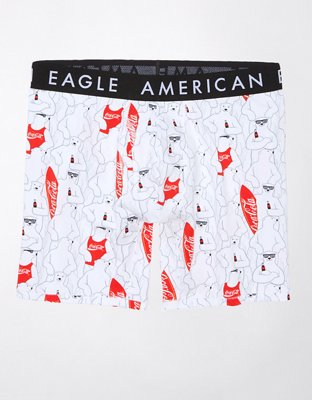 Трусы-боксеры AEO Coca-Cola Classic для мужчин — American Eagle — фото 3