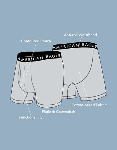 AEO Eagle 6" Classic Boxer Brief 3-Pack