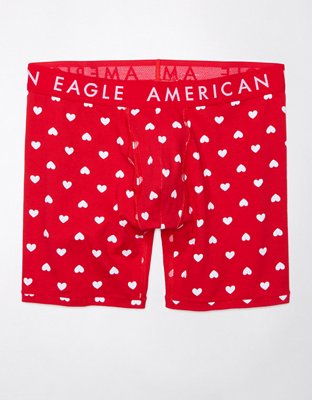 AEO Valentine Hearts 6" Classic Boxer Brief