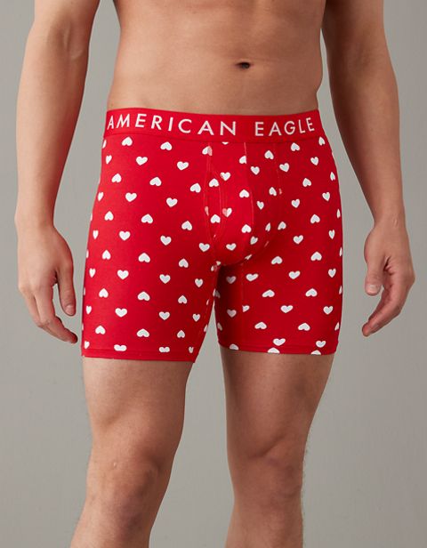 Трусы-боксеры AEO Valentine Classic для мужчин — American Eagle
