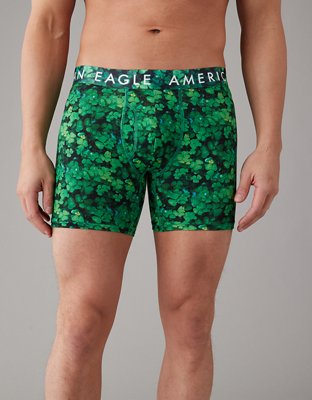 Buy AMERICAN EAGLE OUTFITTERS Men Green Snowman Printed Flex Trunk