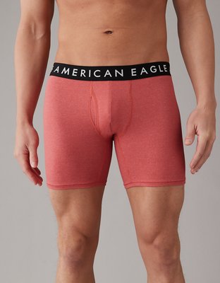 American Eagle, SPACE DYE 6" CLASSIC BOXER BRIEF GREY