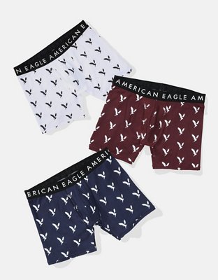 AEO Paquete de 3 Brief Boxer Clásicos de 6"