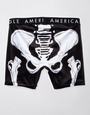Трусы-боксеры AEO Skeleton для мужчин — American Eagle — фото 3