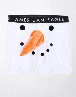 AEO 6" Snowman Velvet Costume Boxer Brief
