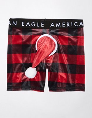 NWT AMERICAN EAGLE Costume Pouch 6 Boxer Brief Sz L-XL Black