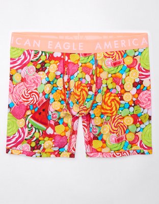 Christmas Milk and Cookies Underwear Boxer Shorts by Faux Real