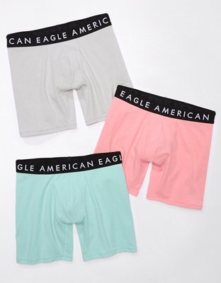 AEO Men's 6" Classic Boxer Brief 3-Pack from American Eagle - $17.98