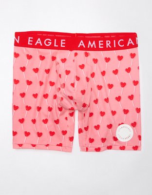 AEO Valentine Hearts Scratch + Sniff 6" Classic Boxer Brief