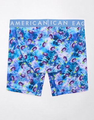 AEO Eggplant Tie-Dye 6" Classic Boxer Brief