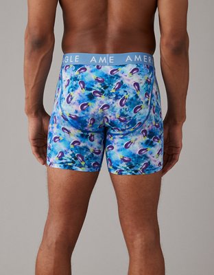AEO Eggplant Tie-Dye 6" Classic Boxer Brief