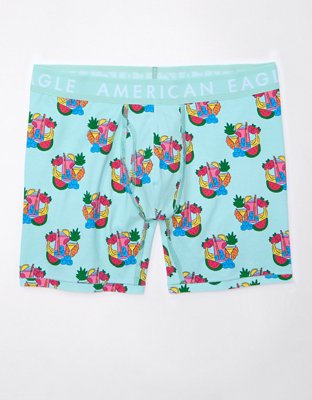 Трусы-боксеры AEO Tropical Classic для мужчин — American Eagle — фото 3