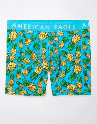 Buy American Eagle Men Blue Pineapple 6 Inches Flex Boxer Brief Online -  862719