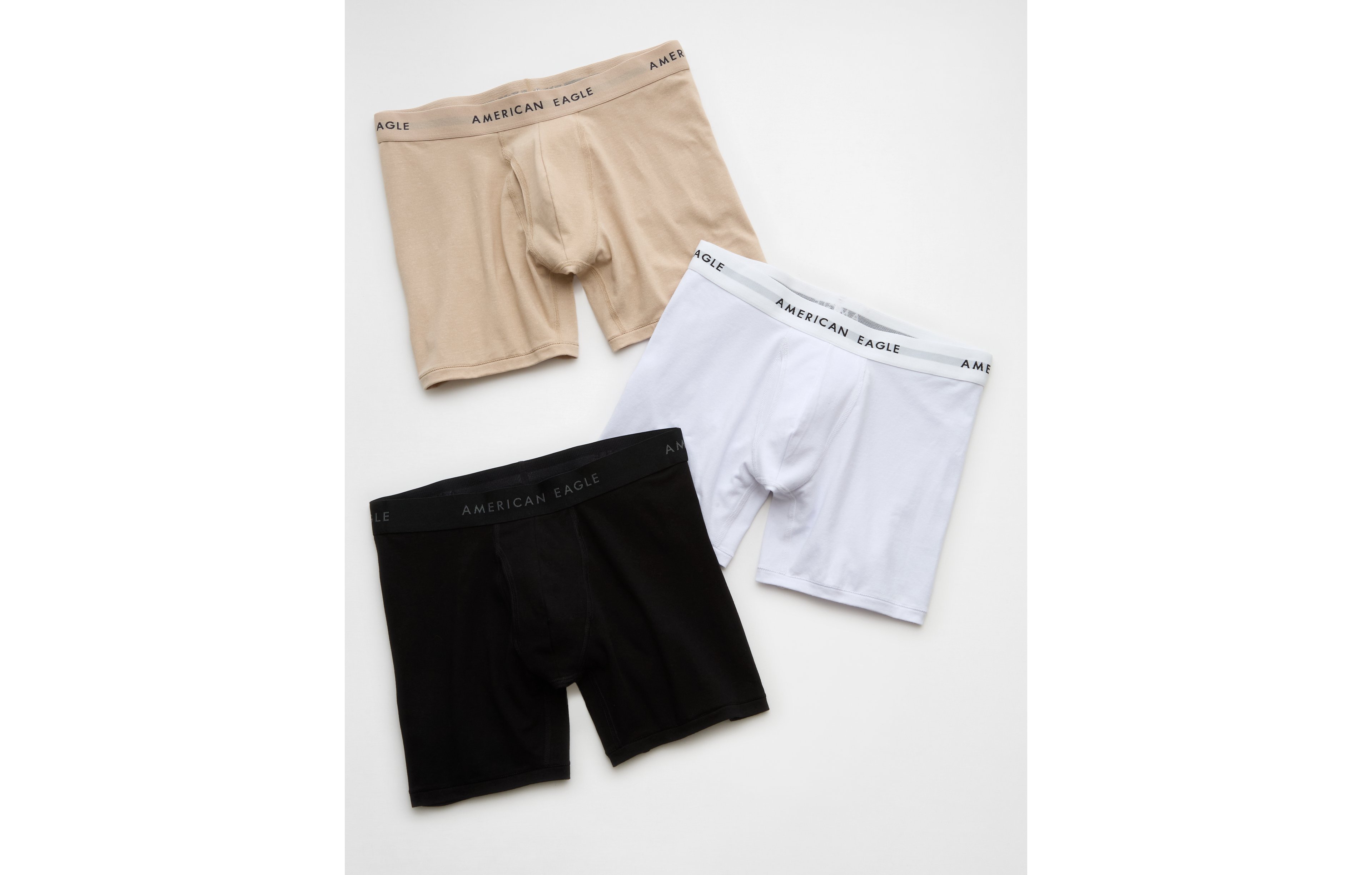AEO Men's 6" Classic Boxer Brief 3-Pack