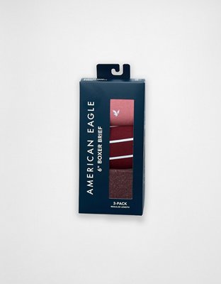 AEO Paquete de 3 Brief Boxers Clásicos de 6" para hombre