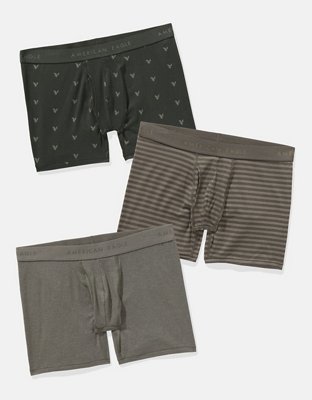 AEO Mens 6 Classic Boxer Brief 3-Pack