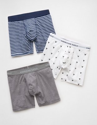 AEO Mens 6 Classic Boxer Brief 3-Pack