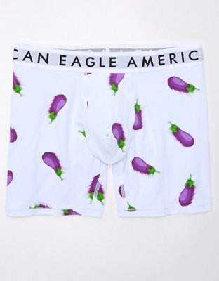 AEO Men's Eggplants 6" Classic Boxer Brief