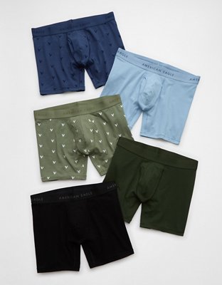 AEO Mens 6 Classic Boxer Brief 5-Pack