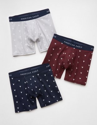 AEO Mens 6 Classic Boxer Brief 3-Pack