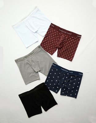 AEO Men's 6" Classic Boxer Brief 5-Pack
