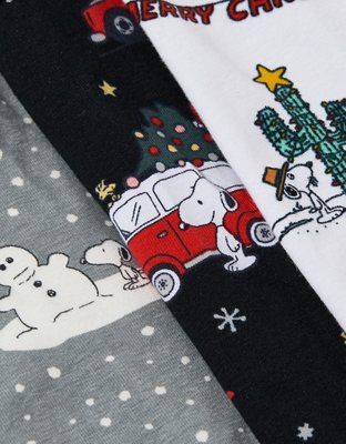 AEO Men's Snoopy 6" Classic Boxer Brief 3-Pack